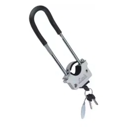 Link MSL-HT-10 30 x 11 x 5 cm Aluminum 3 Silver Keys and 1 Lock Shocker Lock image 1