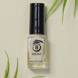 BEROMT Solid Twist Gel Finish Glossy Quick Dry Nail Polish- 8 ml- White BNP 7056-18