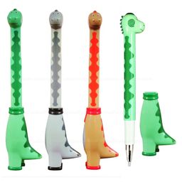 FunBlast Dinosaur Design Gel Pens for Writing Set of 4 - Multicolor-picture-20