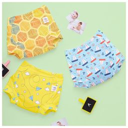 SuperBottoms  Padded Underwear For Growing Babies/Toddlers  With 3 Layers Of Cotton Padding & Super DryFeel Layer Pull-Up For Potty Training & Diaper-Free Time(Explorer,Size:1,Pack of 3) Upgraded Version-14