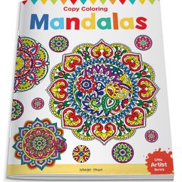 Little Artist Series Copy Colour Mandala Books - English-27