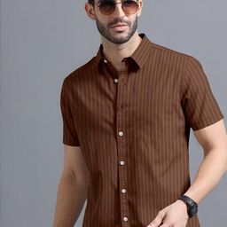 ETHNIC TRENDZ Striped Casual Shirt-image-99