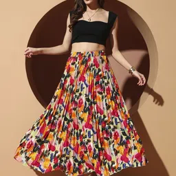LookShine Women Polyester A-Line Skirts-picture-31