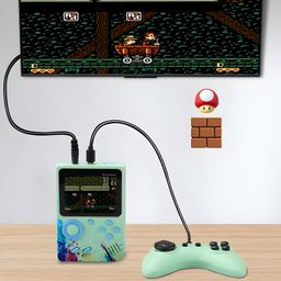 NEGOCIO X5 Video Game for Kids Color Display 500 in 1 Retro Portable Mini Handheld Video Game for Kids Color Game Player Built-in Games- PACK OF 1- COLOR MAY VARY image 3