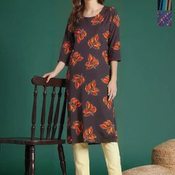 Anouk Rustic Women Pack Of 3 Ethnic Motifs Printed Kurta-image-94