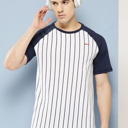 Slazenger Nautical Raglan Sleeves Striped T-shirt-image-99