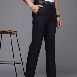 Raymond Men Slim Fit Formal Trousers-image-98
