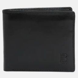 BAGATT Capua Black Leather Solid Bi-Fold Wallet-picture-18