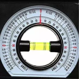 A&S TOOLSHOP Multifunctional Protractor Angle Finder Depth Measurement Bubble level Display Magnetic 25 cm Length Black, AS-02 image 4