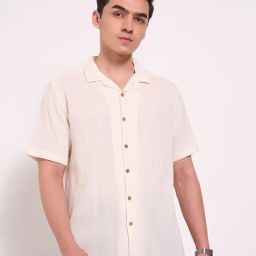 7 Alt By Pantaloons White Cotton Relaxed Fit Shirt-picture-45