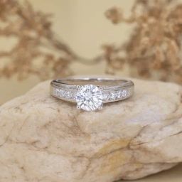 Ornate Jewels 925 Silver 1 Carat American Diamond Engagement Solitaire Ring-image-49