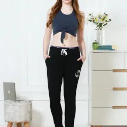 Van Heusen Black Regular Fit Joggers-image-52