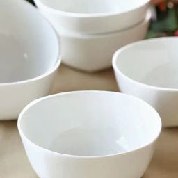 Clay Craft White Ceramic Bowls - Set of 4-image-82