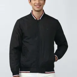 Peter England Casuals Black Regular Fit Jacket-picture-12