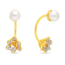 Malabar Gold and Diamonds 22k Gold Earrings for Women-image-78