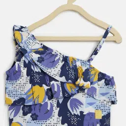 Tales & Stories Kids Multicolor Cotton Printed Top-image-44