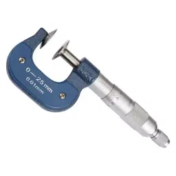 Dasqua 75-100 mm Stainless Steel Disc Micrometer, 4111-8108-44