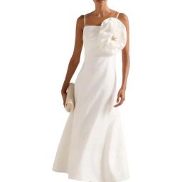 Felicia Petite Flower Midi Dress-image-32