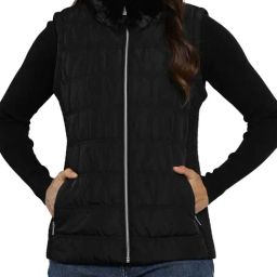 Calvin Klein Black Regular Fit Gilet Jacket-image-39