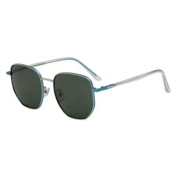 Ted Smith Green Square Sunglasses for Unisex-image-49