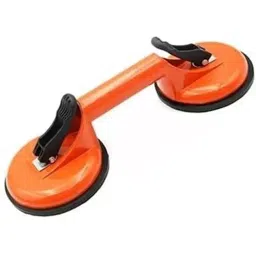 Flamingo Glass Carrying Handle/Lifter Puller 2 Cups 30 cm Plastic Orange-picture-31