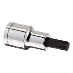 ARO Chrome Vanadium Steel Chrome Plated Mirror Finish Square Drive 12.7 mm (1/2 Inch) Torx Bit Socket T40-18