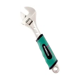 Malfah Enterprises Hanbon 53308 203.2 mm (8 Inch) Plastic Handle Single Sided Adjustable Wrench-42