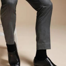 Zoom Shoes Men's Black Formal Loafers-image-26