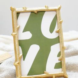 BEHOMA Gold Metal Twig Frame-28