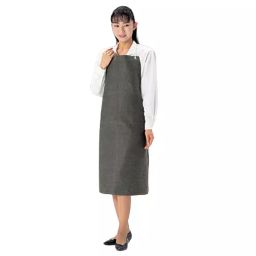 AS ONE Heat Resistant Apron Free Size Resistant Acrylic Fiber And Para-Aramid Fiber Gray, 8-1004-01-image-53