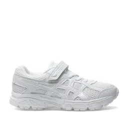 Asics Kids CONTEND 4B + VEL White Velcro Shoes-41
