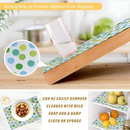 Aura Green Set of 1 Regular Shelf Liner Organisers image 3