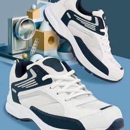Genial Men Mesh Running Non-Marking Shoes-picture-8