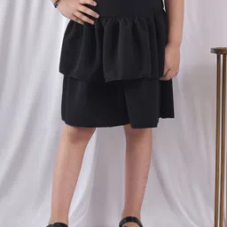 NEUDIS Girls Pleated A-Line Classic Knee Length Skirt-picture-24