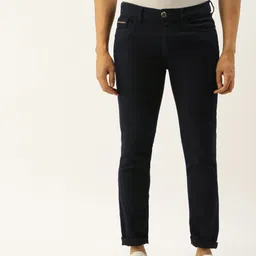The Indian Garage Co Men Blue Slim Fit Low-Rise Clean Look Stretchable Jeans-picture-49