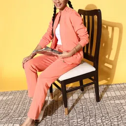 Sweet Dreams Women Solid Tracksuit-image-68