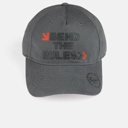 Roadster Unisex Grey Printed Baseball Cap-image-19