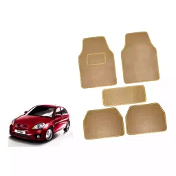 Auto Pearl CMBE171 Polyester Standard Mat for Maruti Verna (Beige)-27