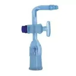 Borosil Glass Adapter Bend Socket With Stopcock 29/32 8857029-13