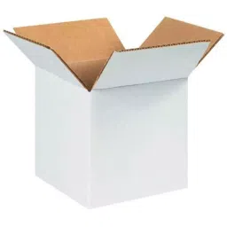 MM WILL CARE 10.2x10.2x10.2 cm White Paper Corrugated Square Box MMWILL 103 (Pack of 50)-image-54