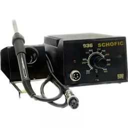 SCHOFIC SMD Rework Soldering Station 45 W (Station), 50 W (Soldering Iron) 220 V AC Black-37