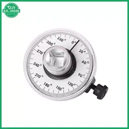 B K JAGAN & CO 12.7 mm (1/2 Inch) Torque Angular Gauge With Wrench Drive Car Auto Meter Tool image 5