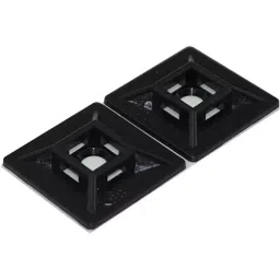 RS PRO Self Adhesive Cable Tie 5.3 mm Black Nylon 66, 2040244 (Bag of 100 pcs)-image-98