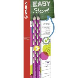 STABILO Ergonomic Graphite Pencil EASYgraph - Left-Handed - Pack of 2 - Pink - HB-picture-12