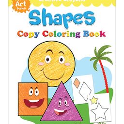Colouring Book of Shapes Creative Crayons Series- English-12