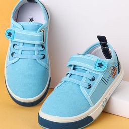 Cute Walk by Babyhug Velcro Closure Casual Shoes - Blue-picture-21