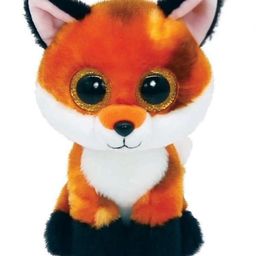 Tickles Sitting Fox Glitter Eyes Soft Stuffed Plush Animal Toy for Kids Boys & Girls Birthday Gift (Size: Length 20 cm Color: Multicolor)-image-11