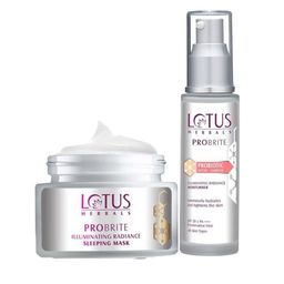 Lotus Herbals Set Of 2 Probrite Illuminating Radiance Sleeping Mask & Moisturiser-31