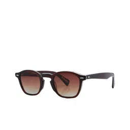 Shisen Fox Unisex Oval Sunglasses with Polarised and UV Protected Lens SG273-19