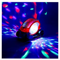 Fiddlerz 360 Degree Rotating Stunt Bump and Go Car - Multicolour image 2